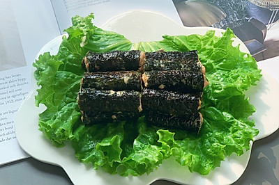 小红锅#海苔小肉卷