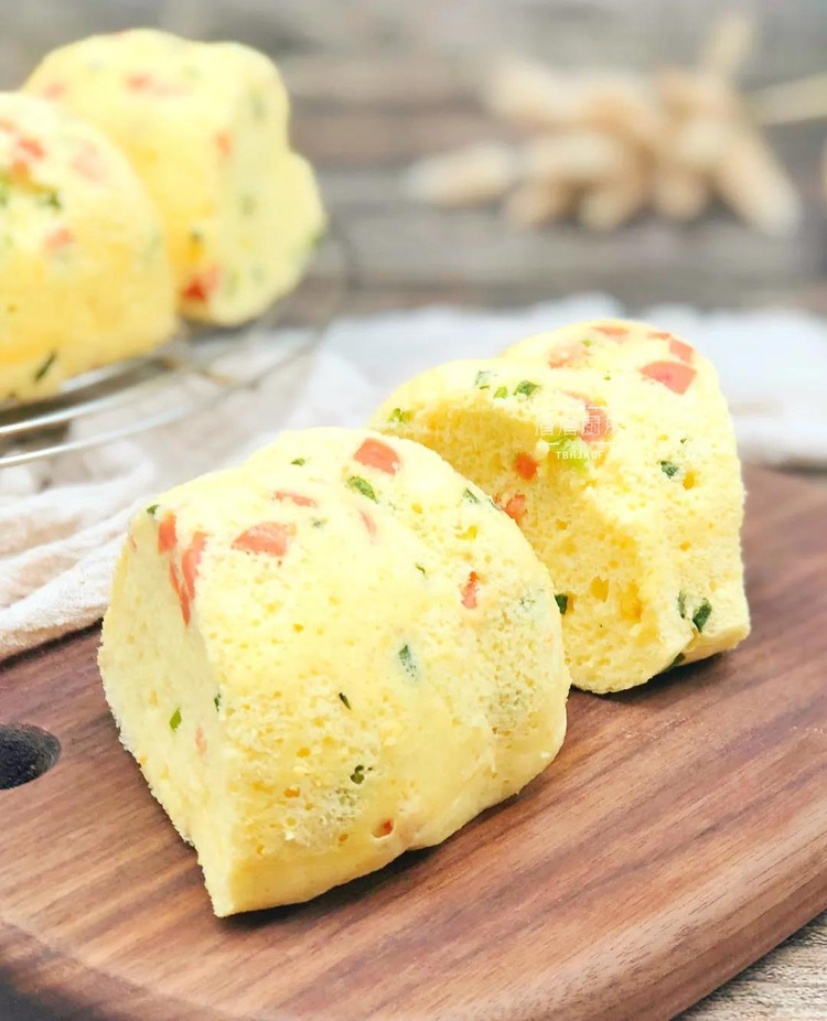 咸味戚风蛋糕的做法