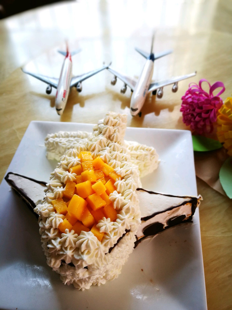 飞机蛋糕的做法