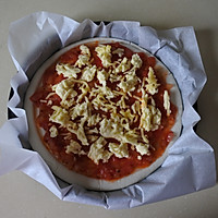 #一口新年味，全家享佳味#火腿披萨的做法图解6