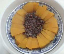 南瓜红豆的做法