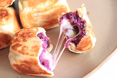 紫薯仙豆糕