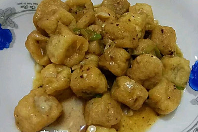 豆泡塞肉