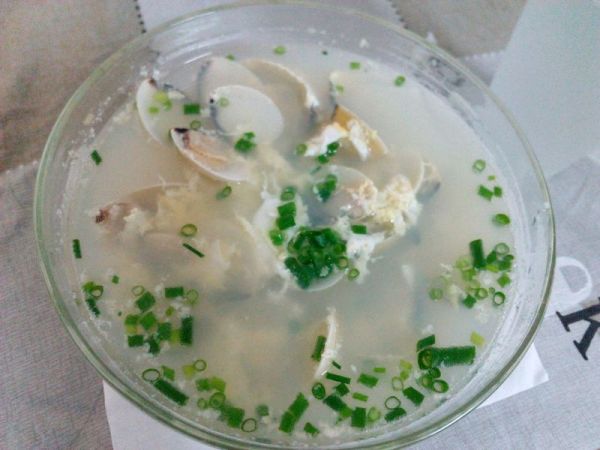 花蛤蛋花汤