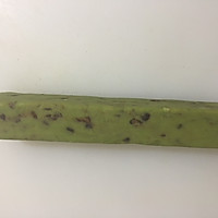 抹茶红豆饼干的做法图解6