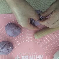 丑萌丑萌的紫甘蓝猪肉包子的做法图解14