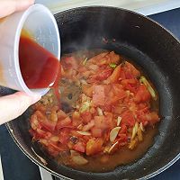 #葱伴侣豆瓣酱能蘸善炒#番茄烧豆腐的做法图解8
