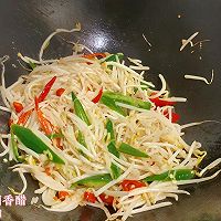 夏日清爽小炒～醋溜绿豆芽的做法图解6