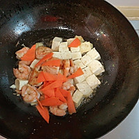 豆腐熘虾仁的做法图解6