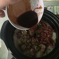 排骨香肠煲仔饭的做法图解10