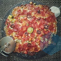 餐馆吃不到的面条披萨【披萨不是披萨主题】的做法图解1