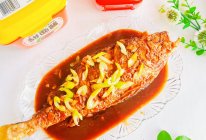 #葱伴侣豆瓣酱能蘸善炒#酱香红烧黄鱼的做法