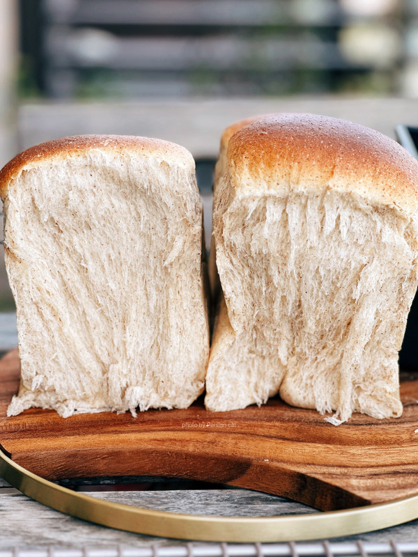 锁死这个配方❗️低糖低油超软拉丝全麦吐司