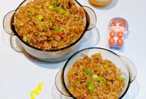 香喷喷的茄子炒饭的做法