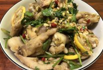 柠檬鸡爪的做法