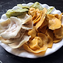 三色水饺