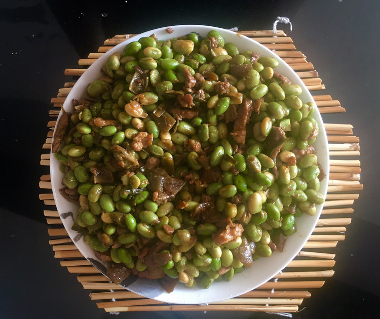 酱炒青豆的做法