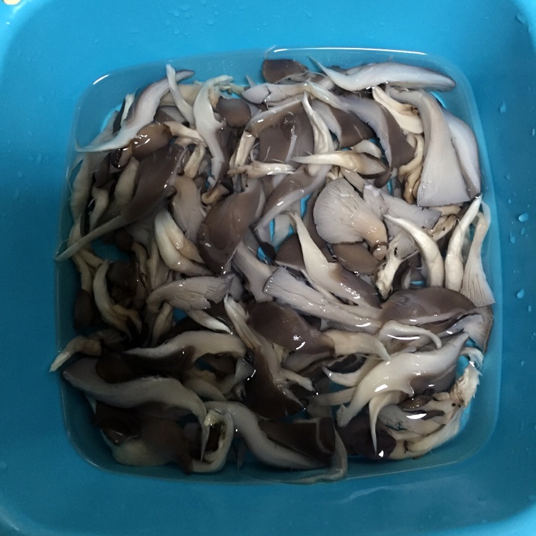 蘑菇炒肉的做法图解4