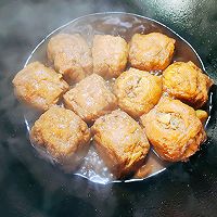 #万物皆可搭#家乡特色菜油豆腐塞肉的做法图解14