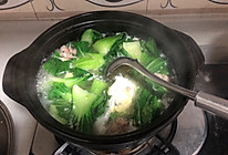 青菜肉丸鸡蛋汤（附自制肉丸做法）的做法