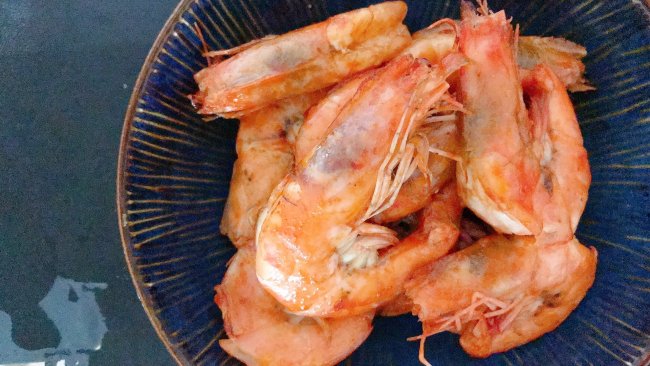 鲜味家常菜|红颜香煎虾的做法