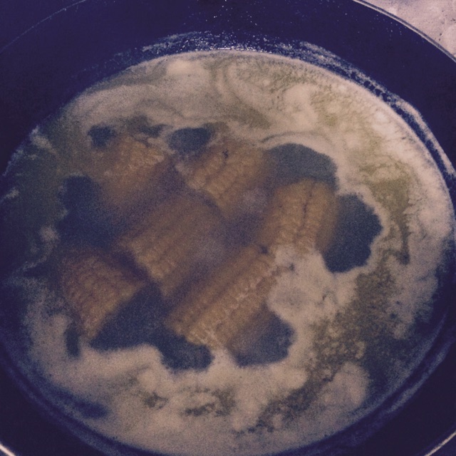 奶油玉米的做法图解3