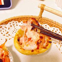 自制蛋挞皮披萨的做法图解4