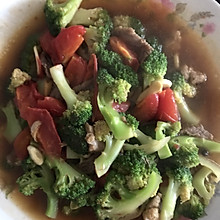 肉片西兰花