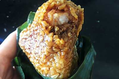 香菇肉粽#大块吃肉超满足