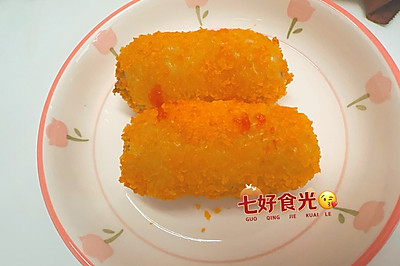 不放一滴油的炸香肠