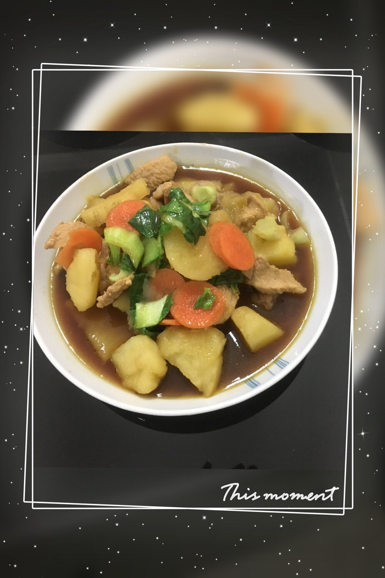 土豆炖红烧肉的做法