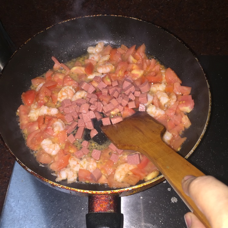 番茄烩饭的做法图解6