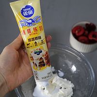 #车厘子自由行#超快手美味早餐，车厘子奶酪开放吐司的做法图解4