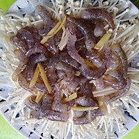金针菇粉丝蒸虾的做法图解6