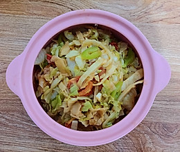 经典素炒饼#东古家味美食#的做法