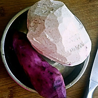 紫山药芋头滋补甜品的做法图解2