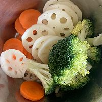虾藕饼的做法图解1