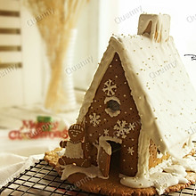 白色梦幻姜饼屋#圣诞烘趴 为爱起烘#
