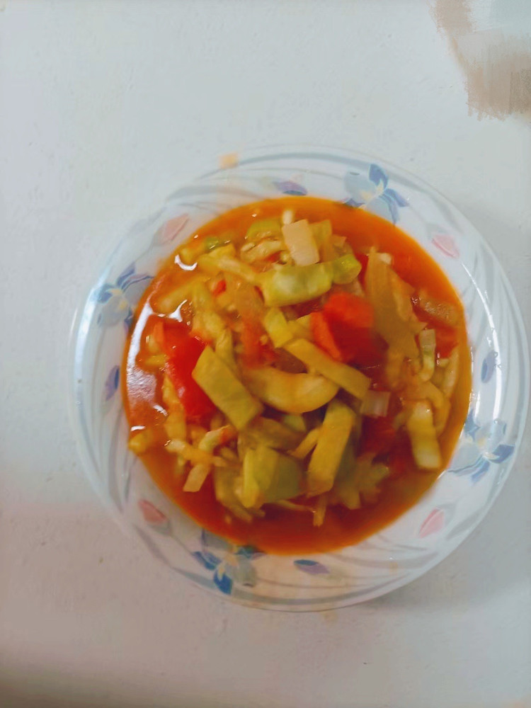 番茄炒茄条的做法