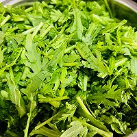 蛋沫茼蒿的做法图解1