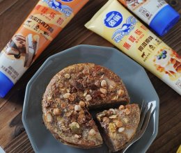 #鹰唛新食尚#减脂期也能放心吃的美味甜点～香蕉炼乳麦香蛋糕的做法