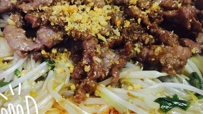 快手宵夜 牛肉萝卜糕 鲜香美味