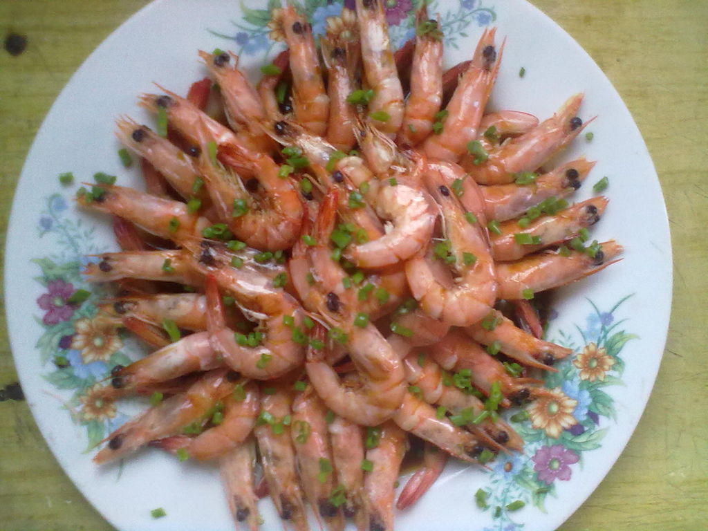 水煮虾的做法_菜谱_豆果美食