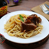 咖喱羊肉烩意面#美极鲜味汁#的做法图解18