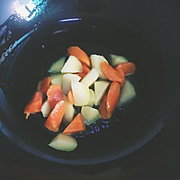 可爱兔童趣咖喱饭 #奇妙咖喱，拯救萌娃食欲#的做法图解5