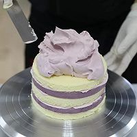 蓝莓雪芭之心日式蛋糕的做法图解23