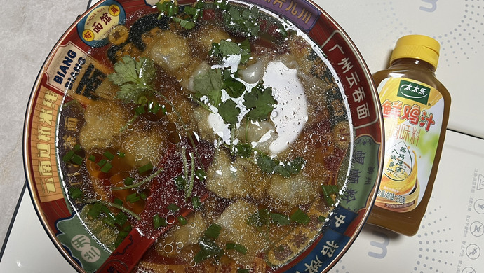 鸡汁鲜肉馄饨