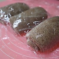 减脂低卡|柔软拉丝含50%黑全麦吐司的做法图解5
