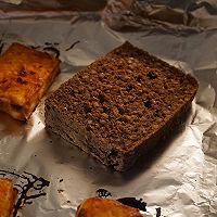【美味减脂餐】无油亚洲风味豆腐佐香脆黑面包的做法图解5