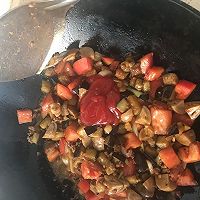 肉末双茄草菇面的做法图解8
